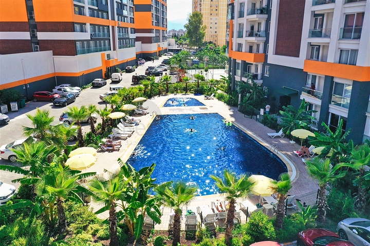 1+1 Wohnung zum Verkauf in einem prestigeträchtigen Komplex des Bezirks Kepez - Antalya