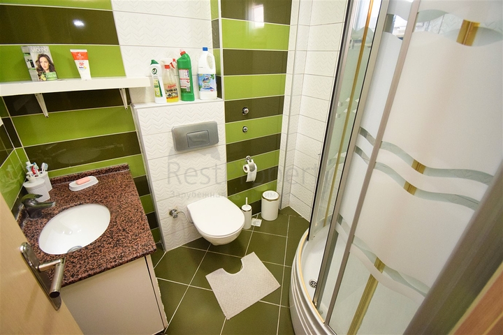 Wohnung mit 6+2 Doppelhaushälfte im Zentrum von Antalya 