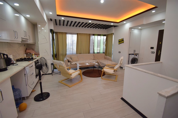 3+1 Wohnung im Wohnbezirk Kyzylaryk - Antalya 