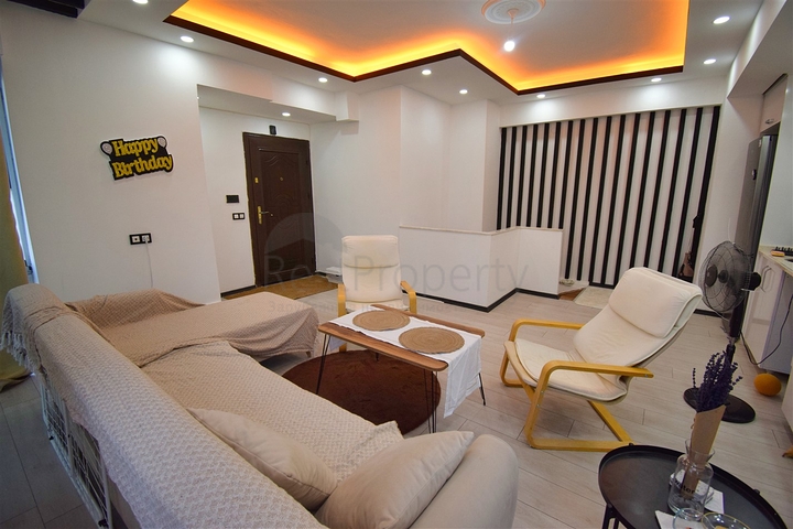 3+1 Wohnung im Wohnbezirk Kyzylaryk - Antalya 