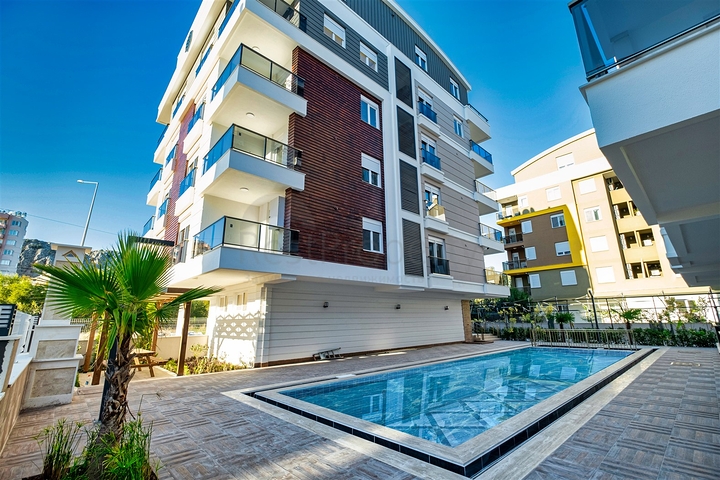 Apartment mit 2+1 Grundriss in der Wohngegend Persimmon - Antalya 