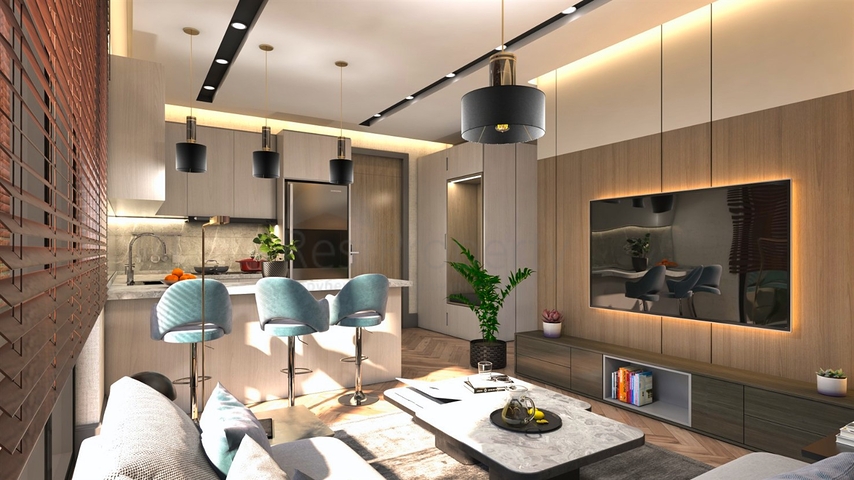 1+1 Wohnung in Altyntasch - Antalya 