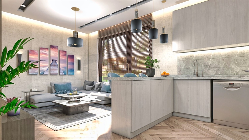 1+1 Wohnung in Altyntasch - Antalya 