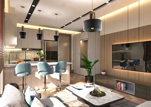 1+1 Wohnung in Altyntasch - Antalya 