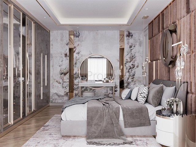 3+1- und 5+2-Villen im Wohnbezirk Güzelyurt - Antalya 