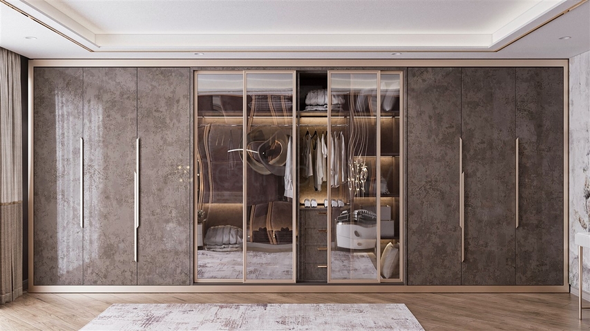 3+1- und 5+2-Villen im Wohnbezirk Güzelyurt - Antalya 