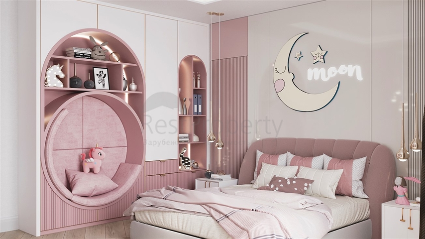 3+1- und 5+2-Villen im Wohnbezirk Güzelyurt - Antalya 