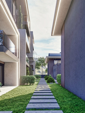 3+1- und 5+2-Villen im Wohnbezirk Güzelyurt - Antalya 