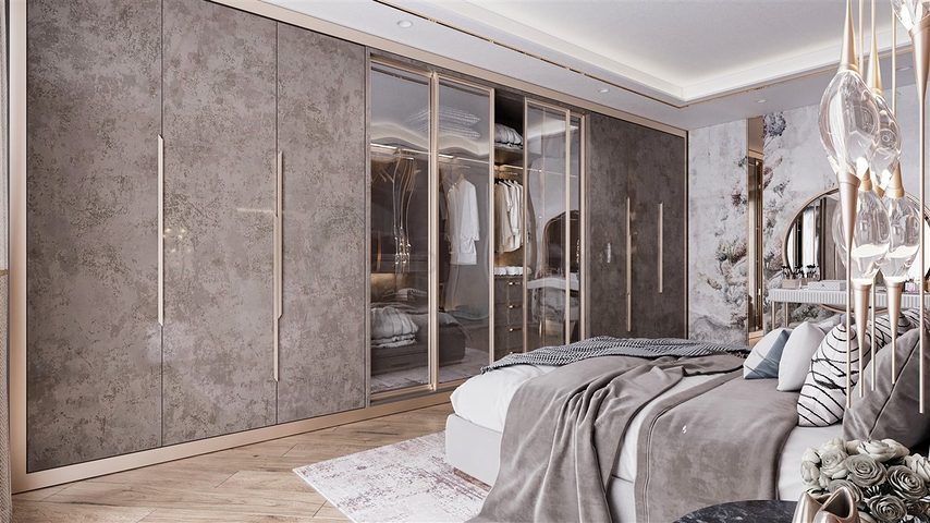 3+1- und 5+2-Villen im Wohnbezirk Güzelyurt - Antalya 