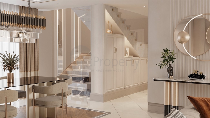 3+1- und 5+2-Villen im Wohnbezirk Güzelyurt - Antalya 