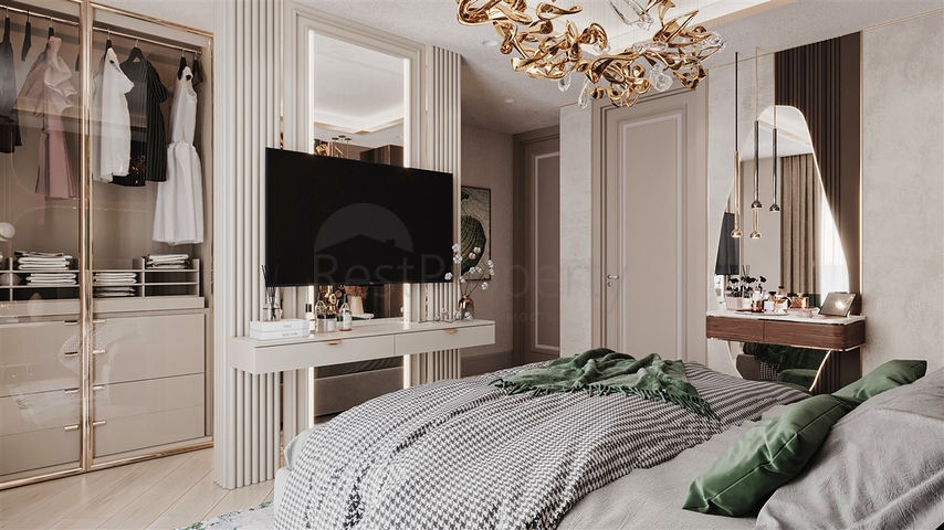 3+1- und 5+2-Villen im Wohnbezirk Güzelyurt - Antalya 