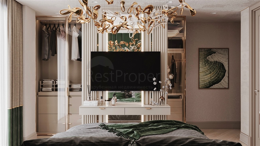 3+1- und 5+2-Villen im Wohnbezirk Güzelyurt - Antalya 