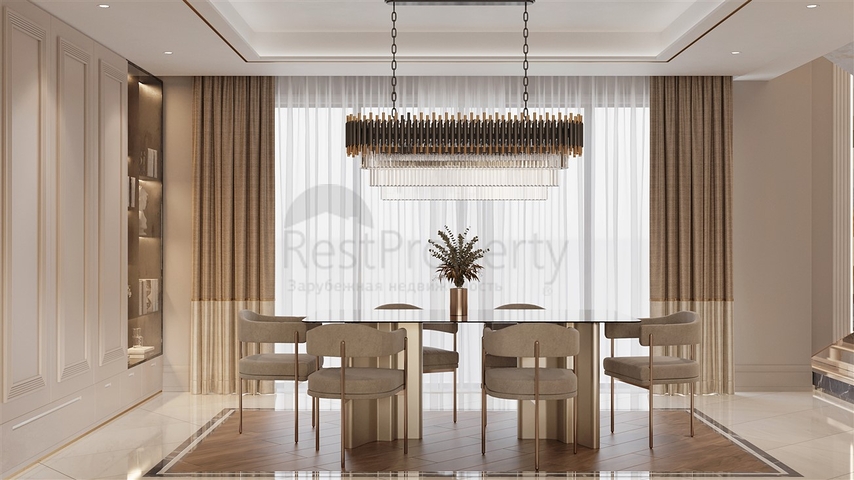 3+1- und 5+2-Villen im Wohnbezirk Güzelyurt - Antalya 