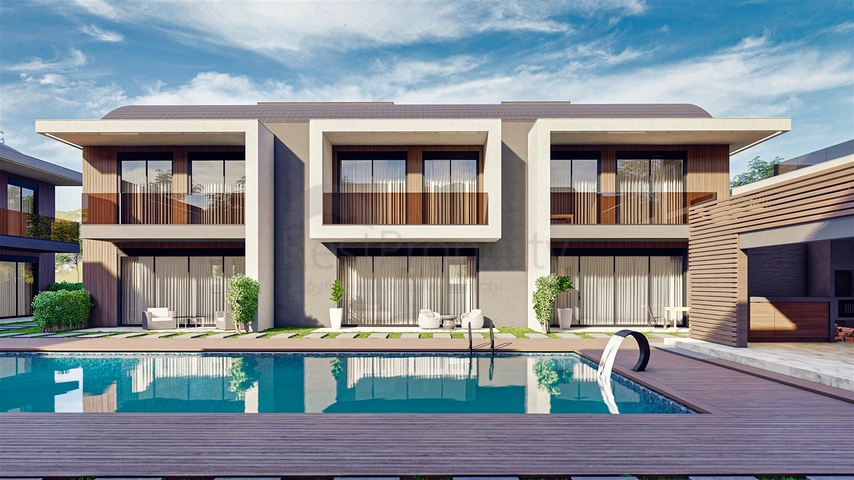 3+1- und 5+2-Villen im Wohnbezirk Güzelyurt - Antalya 