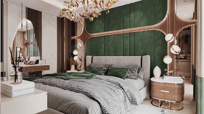 3+1- und 5+2-Villen im Wohnbezirk Güzelyurt - Antalya 