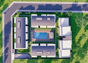 3+1- und 5+2-Villen im Wohnbezirk Güzelyurt - Antalya 