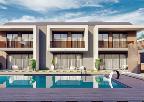 3+1- und 5+2-Villen im Wohnbezirk Güzelyurt - Antalya 