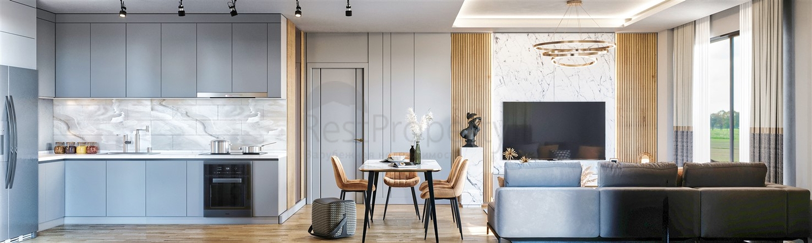 1+1 , 2+1 und 3+1 Wohnungen in Altyntasch - Antalya 