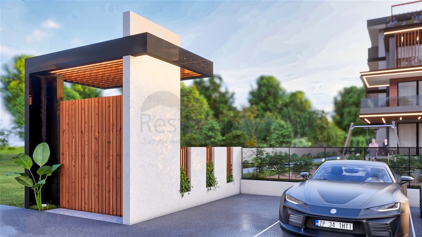 Investitionsprojekt im Wohnbezirk Güzelyurt - Antalya 