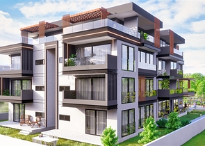 Investitionsprojekt im Wohnbezirk Güzelyurt - Antalya 