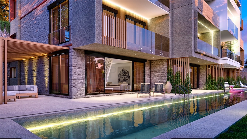 Investitionsprojekt im Wohnbezirk Güzelyurt - Antalya 