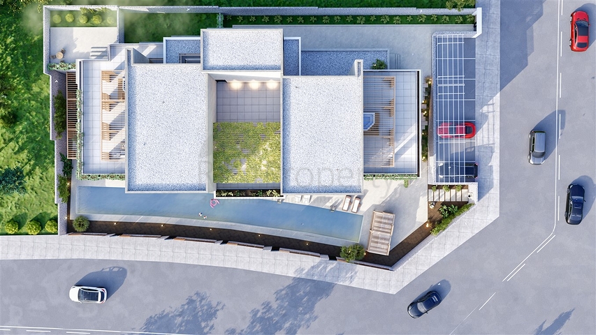 Investitionsprojekt im Wohnbezirk Güzelyurt - Antalya 