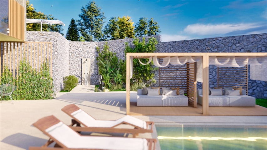 Investitionsprojekt im Wohnbezirk Güzelyurt - Antalya 