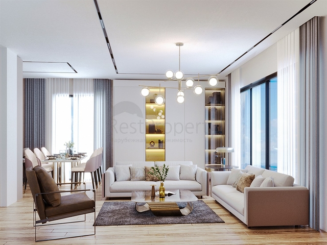 Exklusives Projekt im Wohnbezirk Gyursu - Antalya 