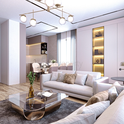 Exklusives Projekt im Wohnbezirk Gyursu - Antalya 