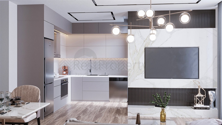 Exklusives Projekt im Wohnbezirk Gyursu - Antalya 