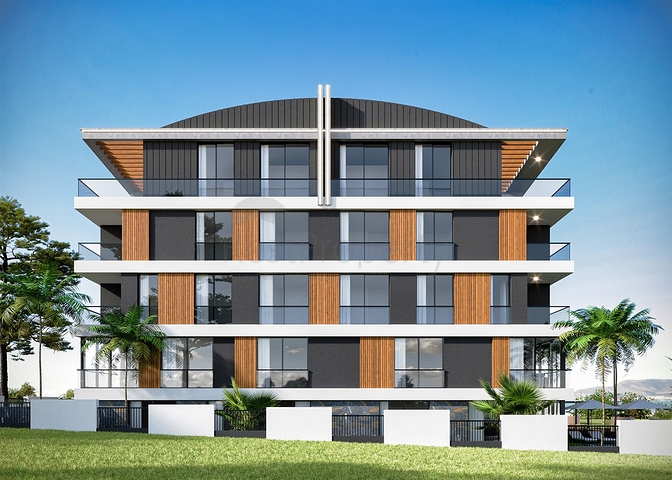 Exklusives Projekt im Wohnbezirk Gyursu - Antalya 