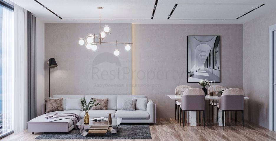 Exklusives Projekt im Wohnbezirk Gyursu - Antalya 