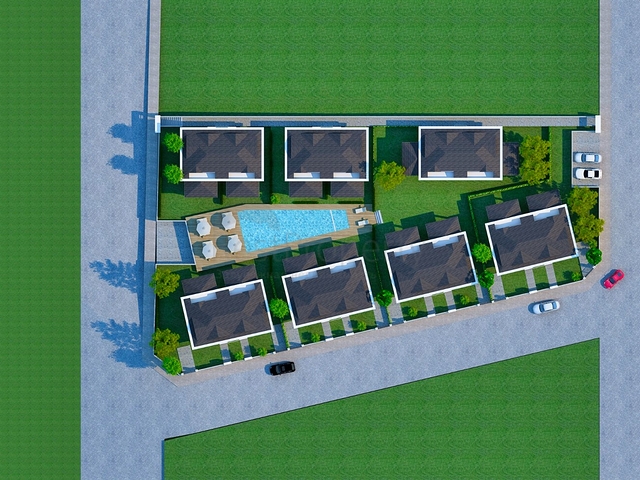 Villen im 3+1-Komplex in Kemer - Antalya  Villen im 3+1-Komplex in Kemer - Antalya