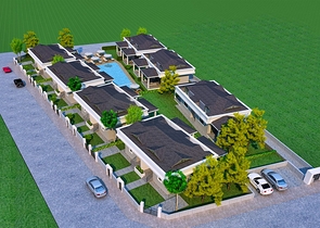 Villen im 3+1-Komplex in Kemer - Antalya  Villen im 3+1-Komplex in Kemer - Antalya