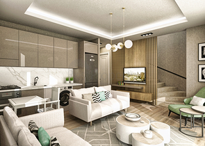 Villen im 3+1-Komplex in Kemer - Antalya  Villen im 3+1-Komplex in Kemer - Antalya