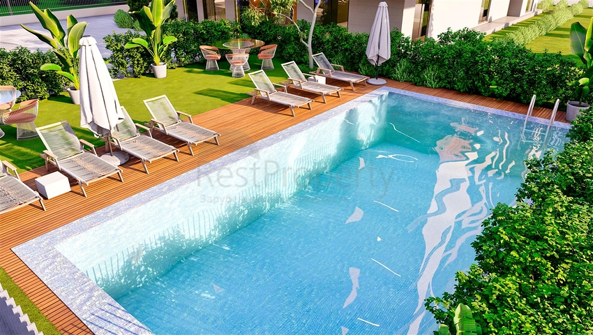 2+1 und 4+2 Wohnungen im Wohnbezirk Liman - Antalya 