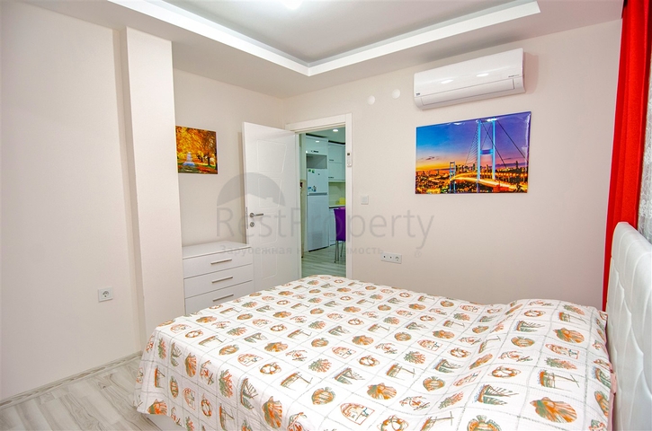 1+1 Wohnung im Wohnbezirk Sarysu - Antalya 