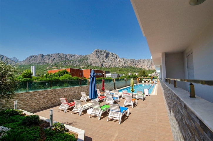 1+1 Wohnung im Wohnbezirk Sarysu -Antalya 