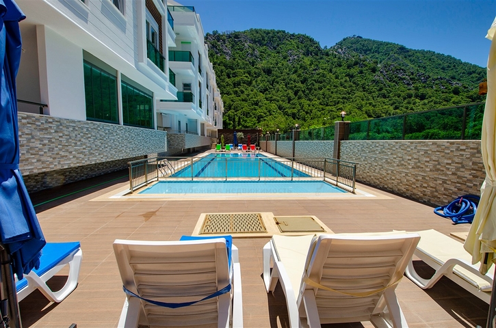 1+1 Wohnung im Wohnbezirk Sarysu -Antalya 