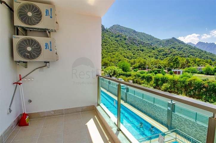 1+1 Wohnung im Wohnbezirk Sarysu -Antalya 