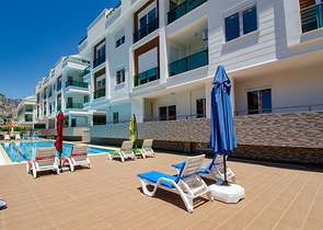 1+1 Wohnung im Wohnbezirk Sarysu -Antalya 