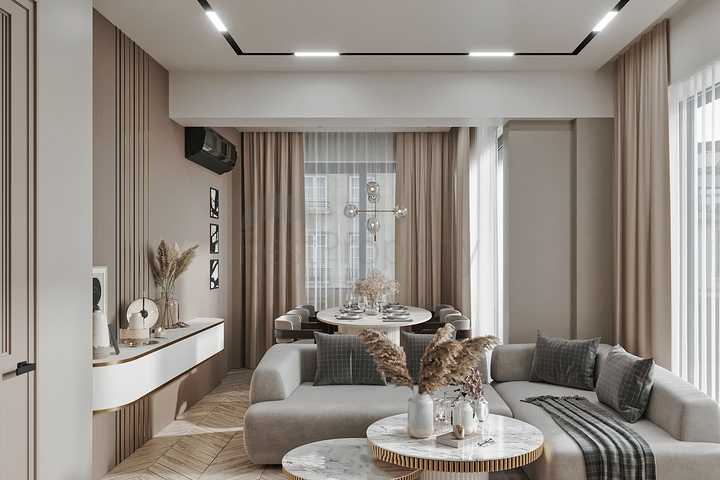 Investitionsprojekt im Wohnbezirk Genclik - Antalya 