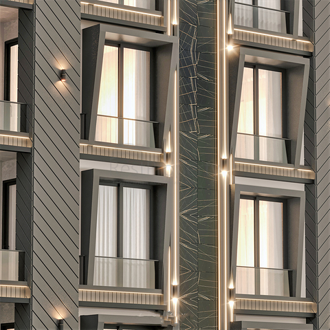 Investitionsprojekt im Wohnbezirk Genclik - Antalya 