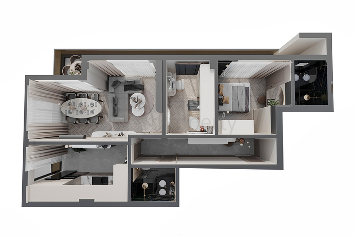 Investitionsprojekt im Wohnbezirk Genclik - Antalya 