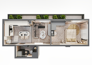 Investitionsprojekt im Wohnbezirk Genclik - Antalya 