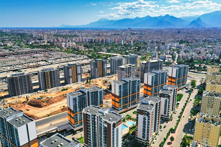 Apartment mit 1+1 Grundriss im Stadtteil Kepez - Antalya 