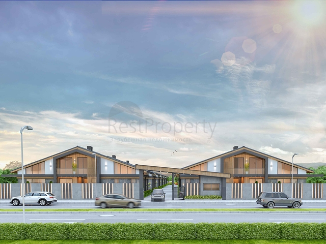 4+1-Villa in der Region Doshemealty - Antalya 