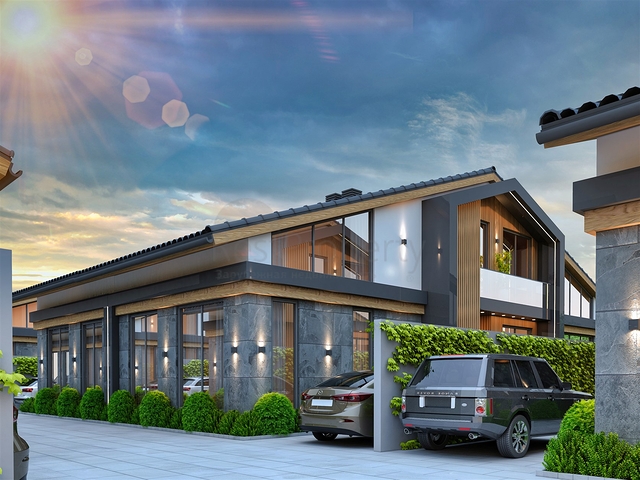 4+1-Villa in der Region Doshemealty - Antalya 