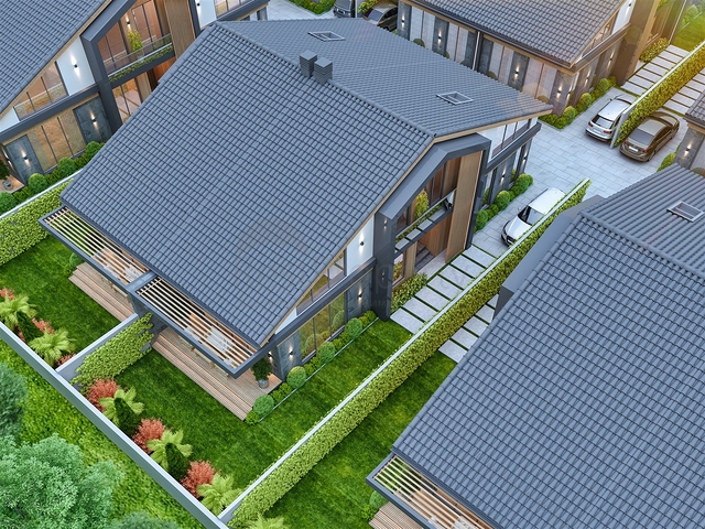 4+1-Villa in der Region Doshemealty - Antalya 