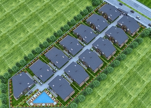 4+1-Villa in der Region Doshemealty - Antalya 